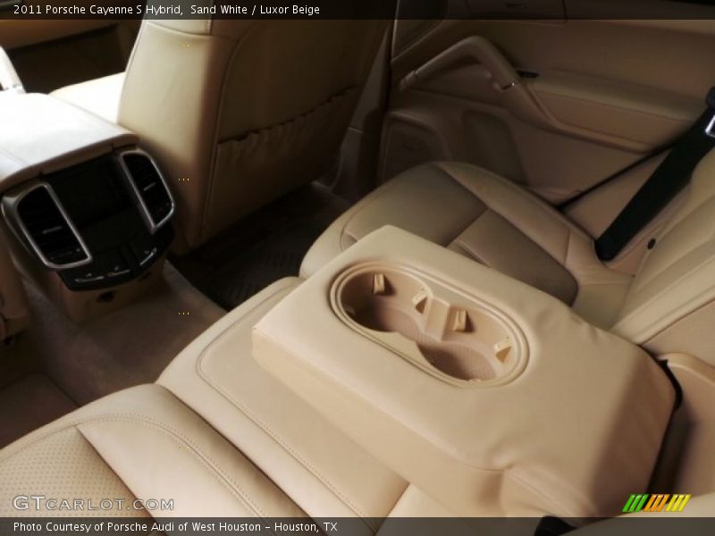 Sand White / Luxor Beige 2011 Porsche Cayenne S Hybrid