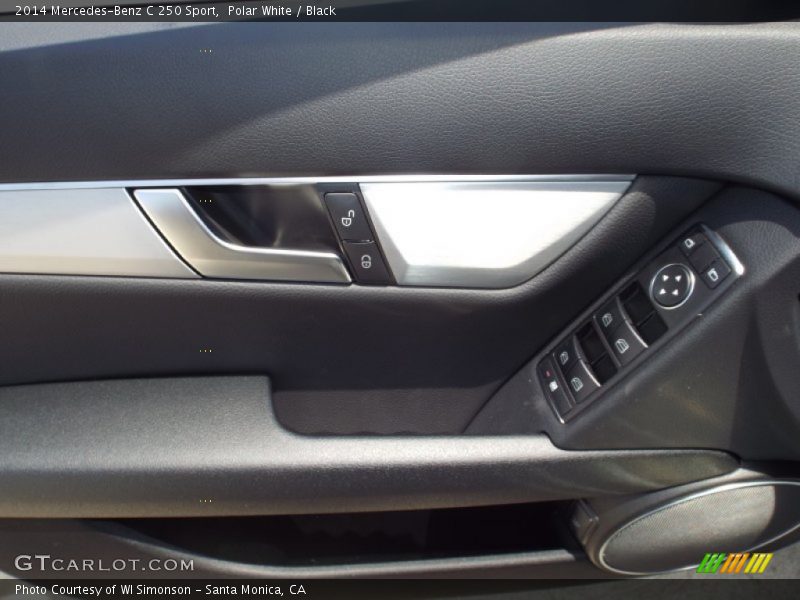 Polar White / Black 2014 Mercedes-Benz C 250 Sport