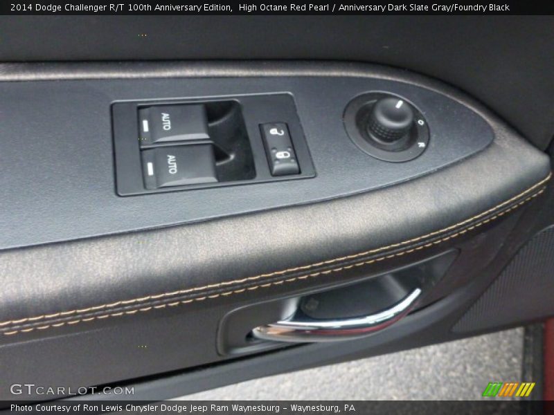 High Octane Red Pearl / Anniversary Dark Slate Gray/Foundry Black 2014 Dodge Challenger R/T 100th Anniversary Edition