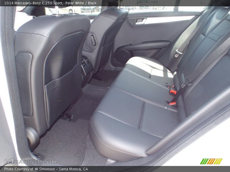 Polar White / Black 2014 Mercedes-Benz C 250 Sport