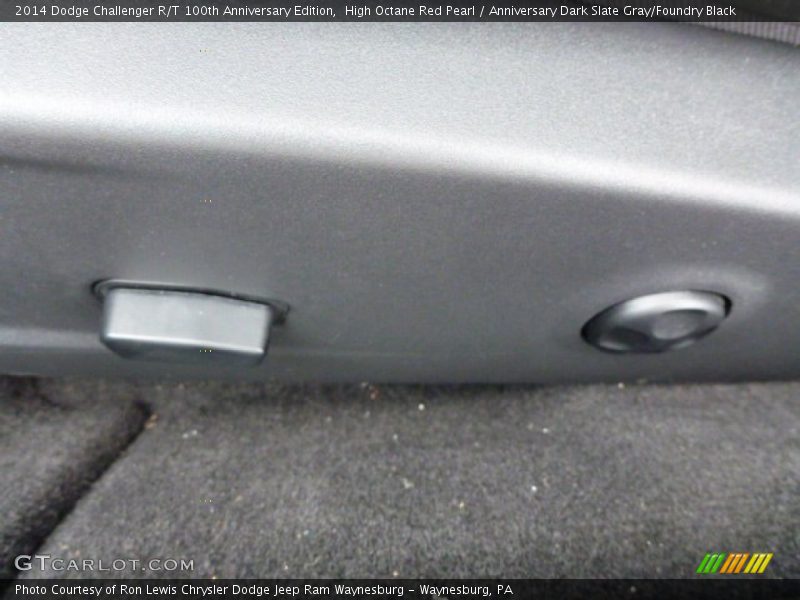 High Octane Red Pearl / Anniversary Dark Slate Gray/Foundry Black 2014 Dodge Challenger R/T 100th Anniversary Edition