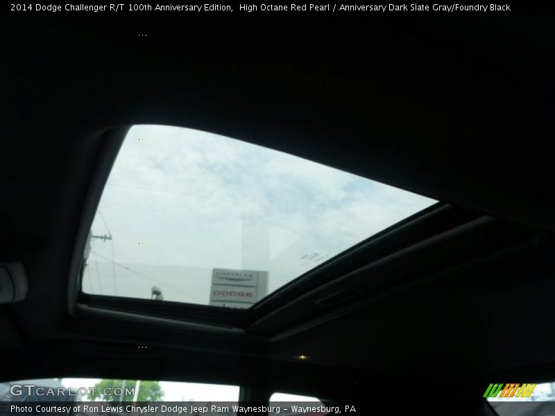 High Octane Red Pearl / Anniversary Dark Slate Gray/Foundry Black 2014 Dodge Challenger R/T 100th Anniversary Edition