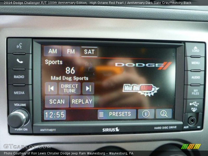 High Octane Red Pearl / Anniversary Dark Slate Gray/Foundry Black 2014 Dodge Challenger R/T 100th Anniversary Edition