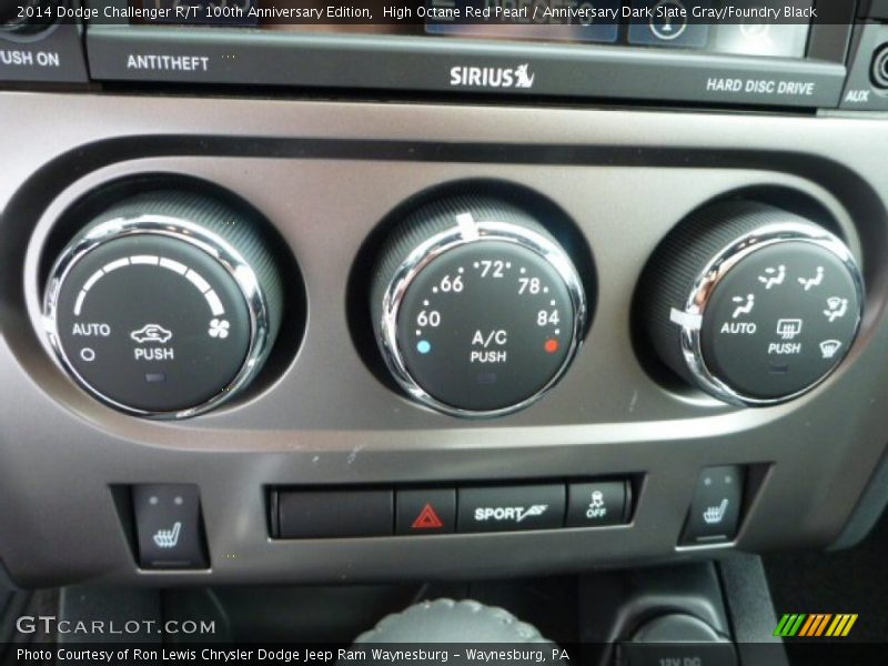 High Octane Red Pearl / Anniversary Dark Slate Gray/Foundry Black 2014 Dodge Challenger R/T 100th Anniversary Edition