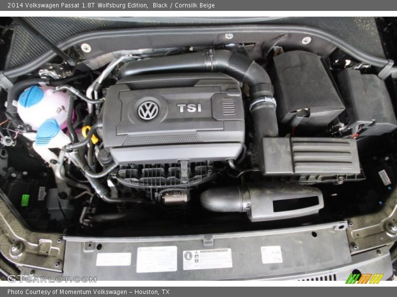 Black / Cornsilk Beige 2014 Volkswagen Passat 1.8T Wolfsburg Edition