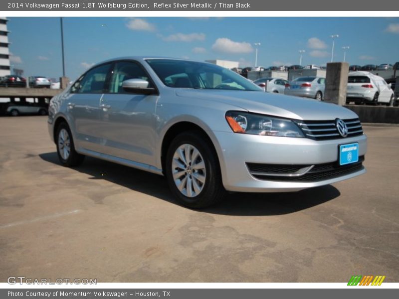 Reflex Silver Metallic / Titan Black 2014 Volkswagen Passat 1.8T Wolfsburg Edition