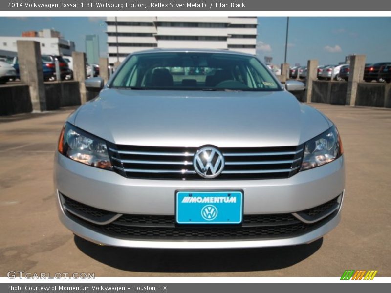 Reflex Silver Metallic / Titan Black 2014 Volkswagen Passat 1.8T Wolfsburg Edition