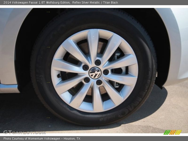 Reflex Silver Metallic / Titan Black 2014 Volkswagen Passat 1.8T Wolfsburg Edition