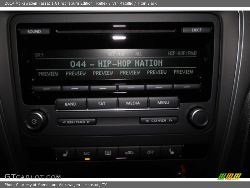 Reflex Silver Metallic / Titan Black 2014 Volkswagen Passat 1.8T Wolfsburg Edition