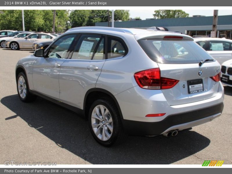 Glacier Silver Metallic / Sand Beige 2014 BMW X1 xDrive28i