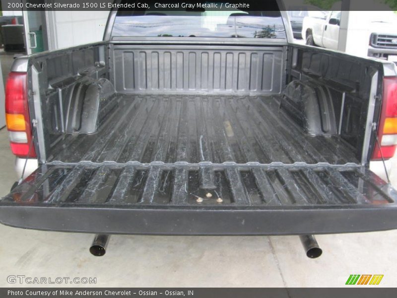 Charcoal Gray Metallic / Graphite 2000 Chevrolet Silverado 1500 LS Extended Cab