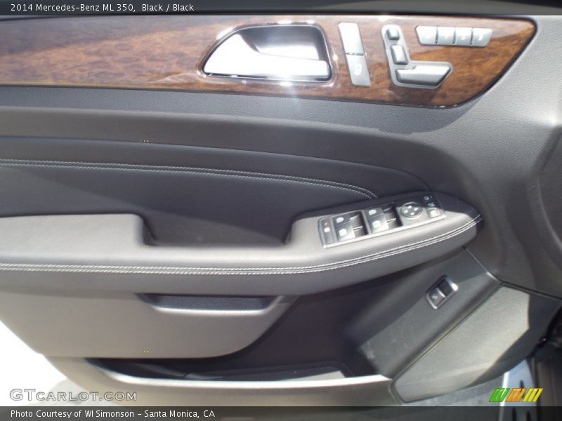 Black / Black 2014 Mercedes-Benz ML 350