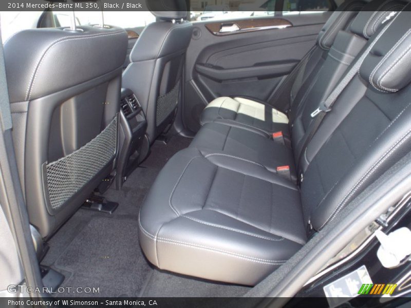 Black / Black 2014 Mercedes-Benz ML 350