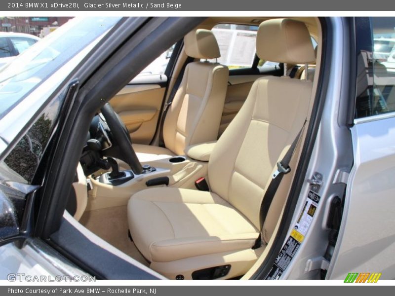 Glacier Silver Metallic / Sand Beige 2014 BMW X1 xDrive28i