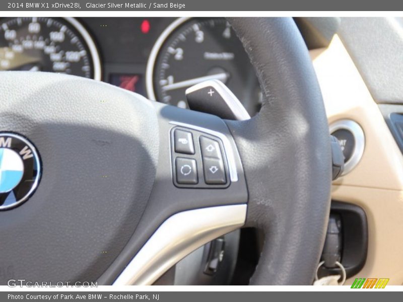 Glacier Silver Metallic / Sand Beige 2014 BMW X1 xDrive28i