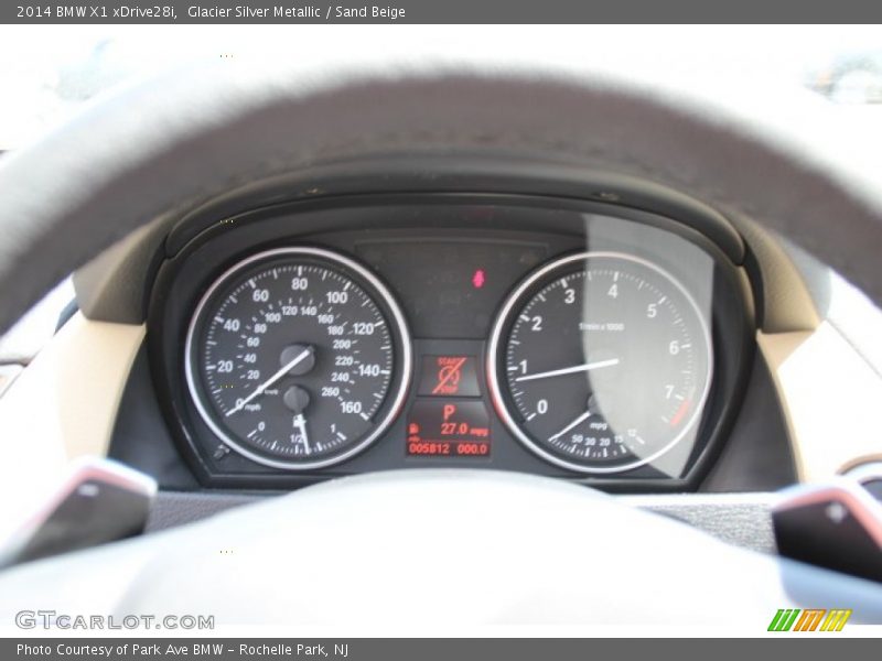Glacier Silver Metallic / Sand Beige 2014 BMW X1 xDrive28i