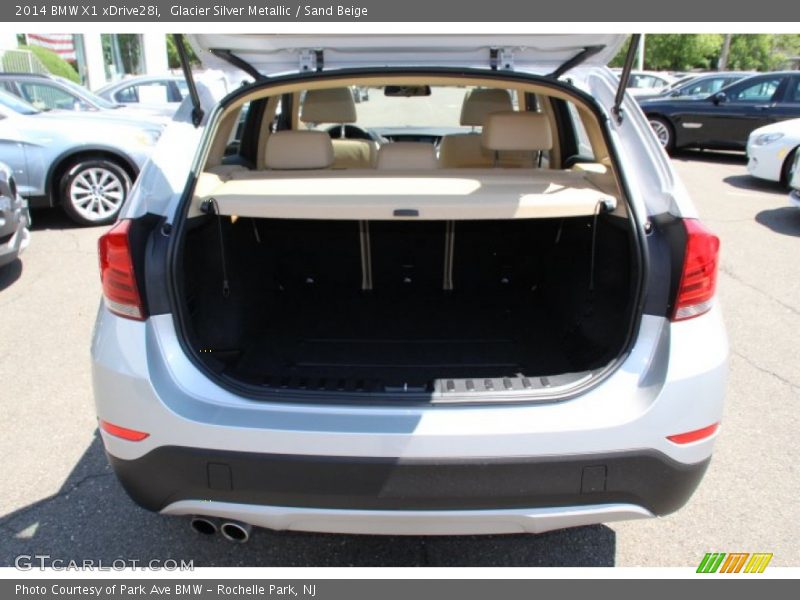 Glacier Silver Metallic / Sand Beige 2014 BMW X1 xDrive28i