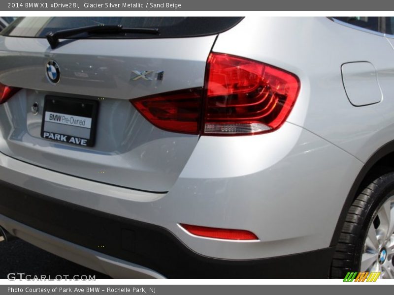 Glacier Silver Metallic / Sand Beige 2014 BMW X1 xDrive28i