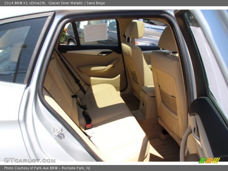 Glacier Silver Metallic / Sand Beige 2014 BMW X1 xDrive28i
