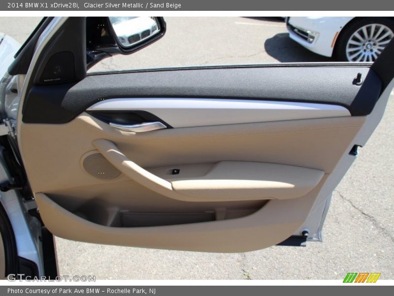 Glacier Silver Metallic / Sand Beige 2014 BMW X1 xDrive28i