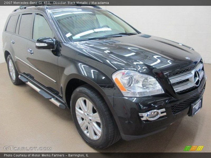 Obsidian Black Metallic / Macadamia 2007 Mercedes-Benz GL 450