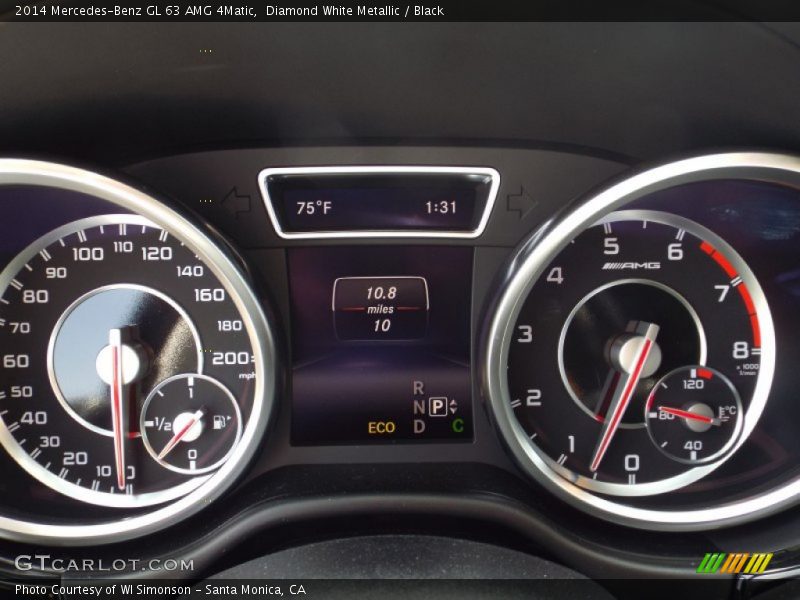  2014 GL 63 AMG 4Matic 63 AMG 4Matic Gauges