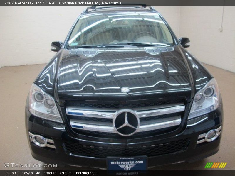 Obsidian Black Metallic / Macadamia 2007 Mercedes-Benz GL 450