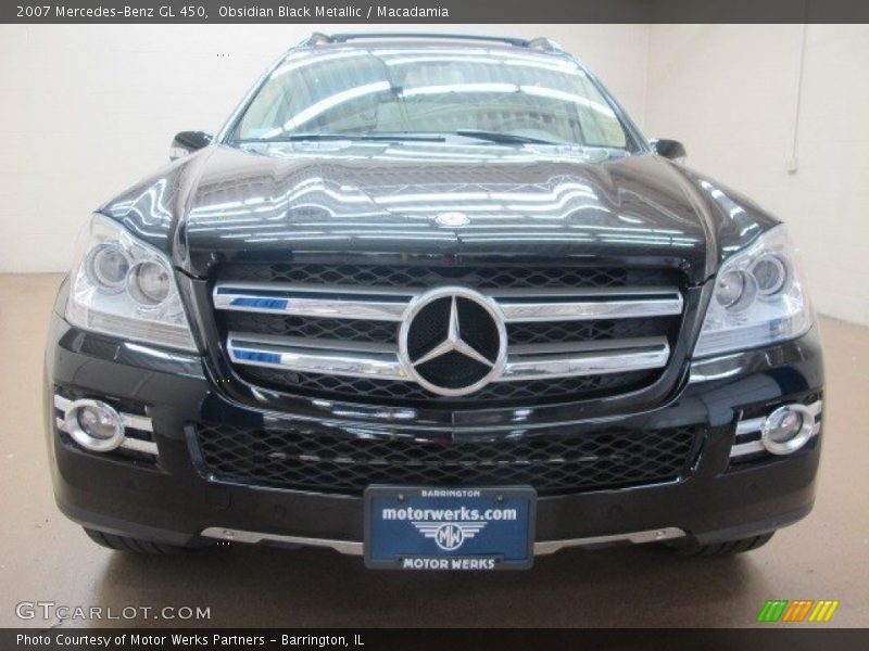 Obsidian Black Metallic / Macadamia 2007 Mercedes-Benz GL 450
