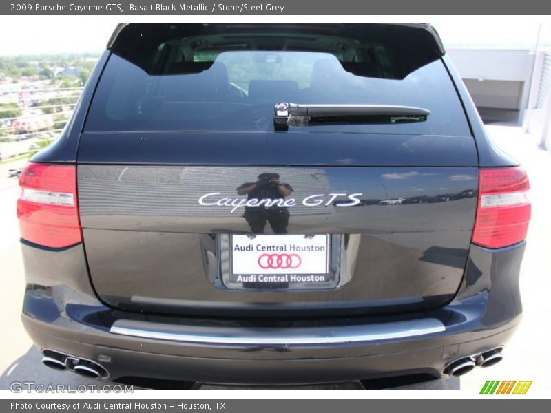 Basalt Black Metallic / Stone/Steel Grey 2009 Porsche Cayenne GTS