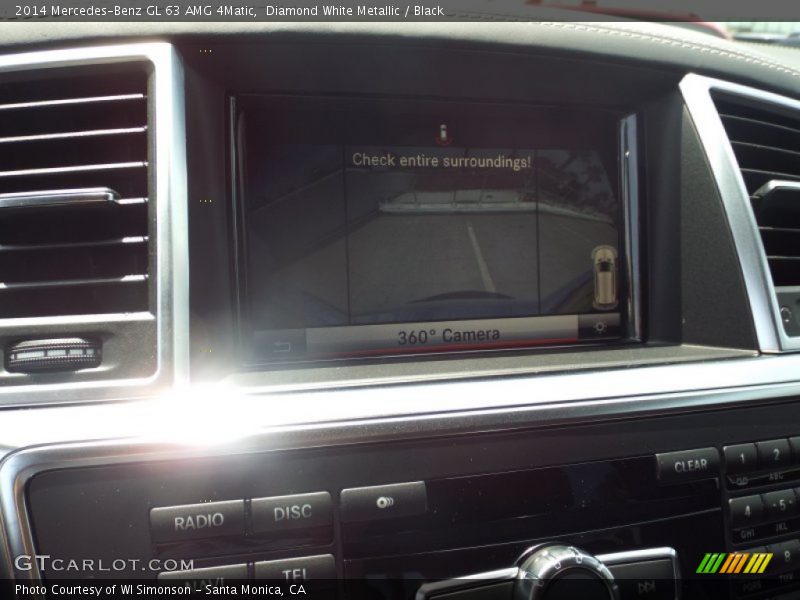 Diamond White Metallic / Black 2014 Mercedes-Benz GL 63 AMG 4Matic