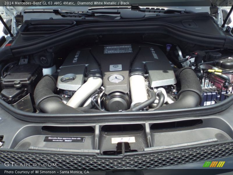  2014 GL 63 AMG 4Matic Engine - 5.5 AMG Liter biturbo DI DOHC 32-Valve VVT V8