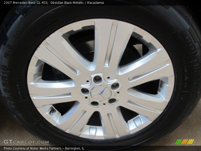 Obsidian Black Metallic / Macadamia 2007 Mercedes-Benz GL 450