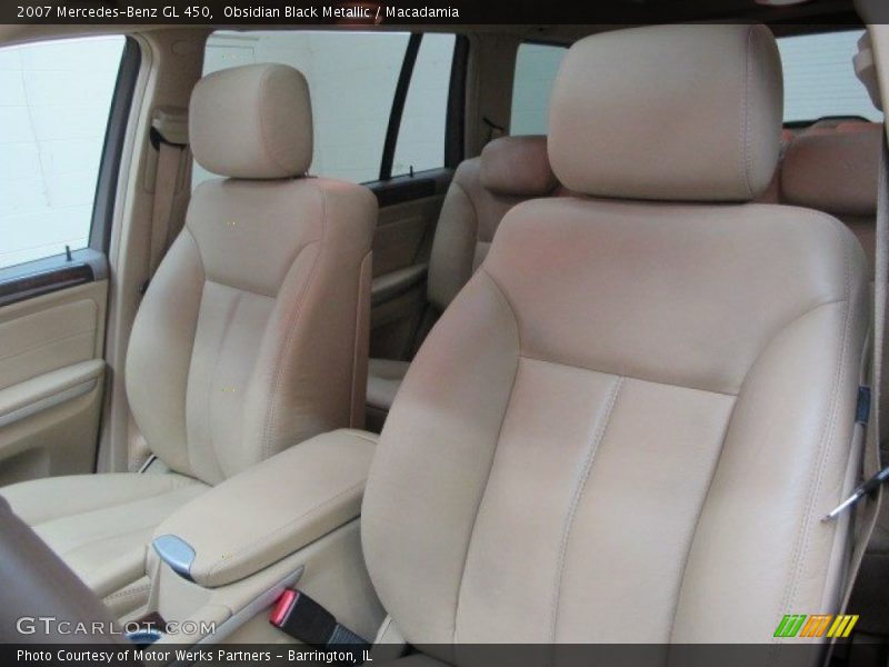 Obsidian Black Metallic / Macadamia 2007 Mercedes-Benz GL 450