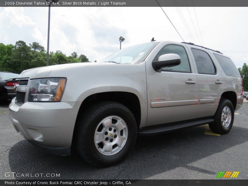 Silver Birch Metallic / Light Titanium 2009 Chevrolet Tahoe LT 4x4
