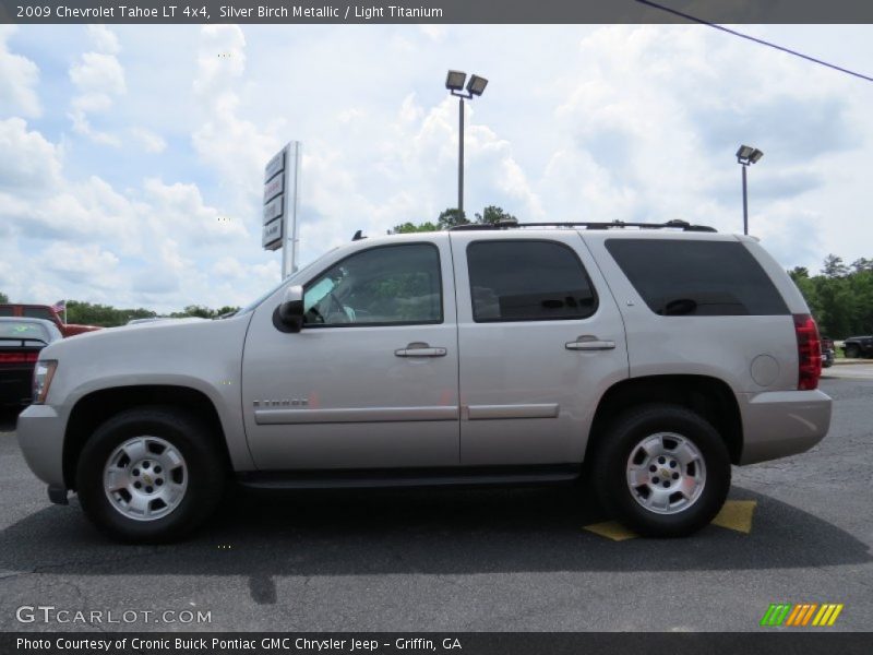 Silver Birch Metallic / Light Titanium 2009 Chevrolet Tahoe LT 4x4