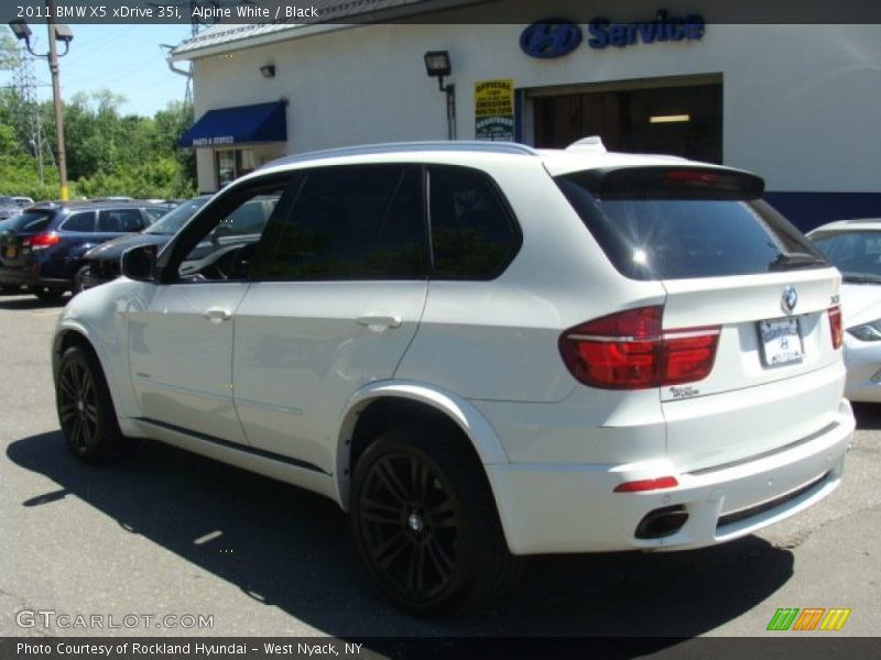 Alpine White / Black 2011 BMW X5 xDrive 35i