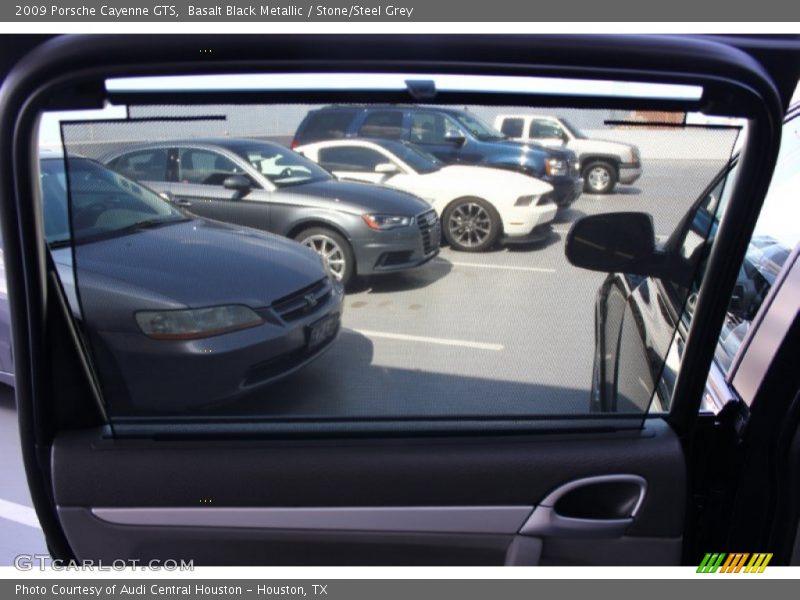Basalt Black Metallic / Stone/Steel Grey 2009 Porsche Cayenne GTS