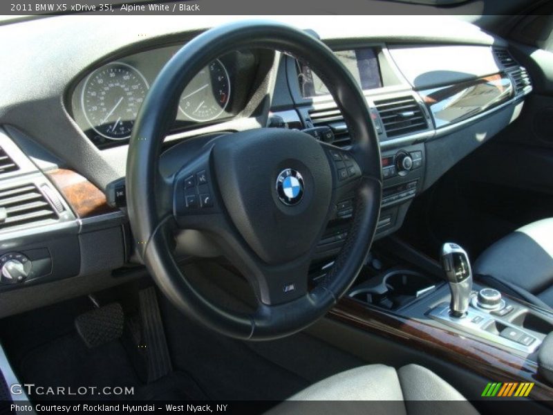 Alpine White / Black 2011 BMW X5 xDrive 35i