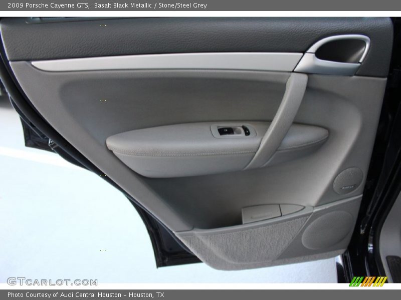 Basalt Black Metallic / Stone/Steel Grey 2009 Porsche Cayenne GTS