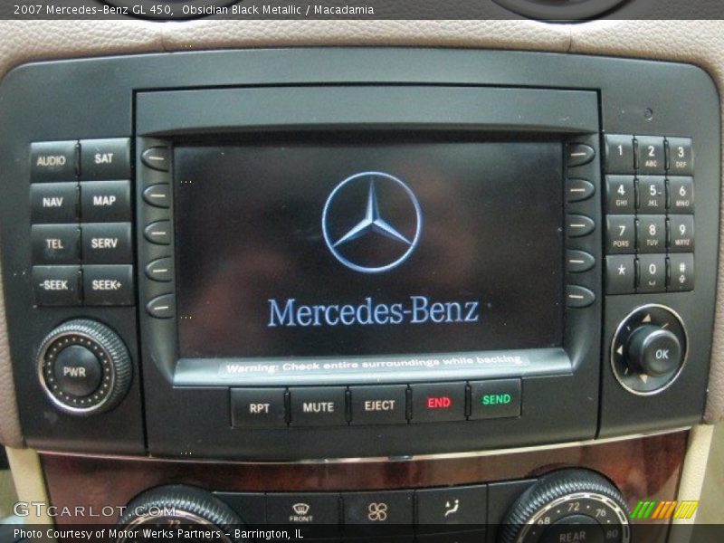 Obsidian Black Metallic / Macadamia 2007 Mercedes-Benz GL 450
