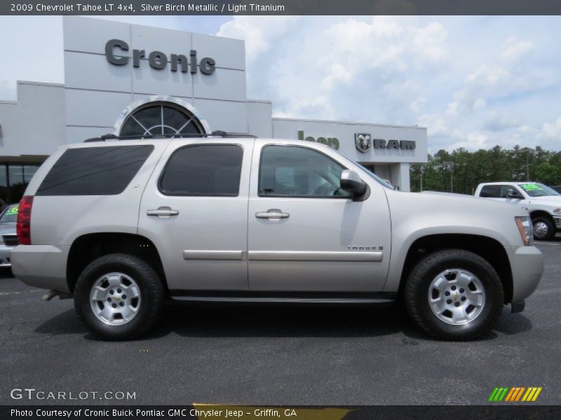 Silver Birch Metallic / Light Titanium 2009 Chevrolet Tahoe LT 4x4