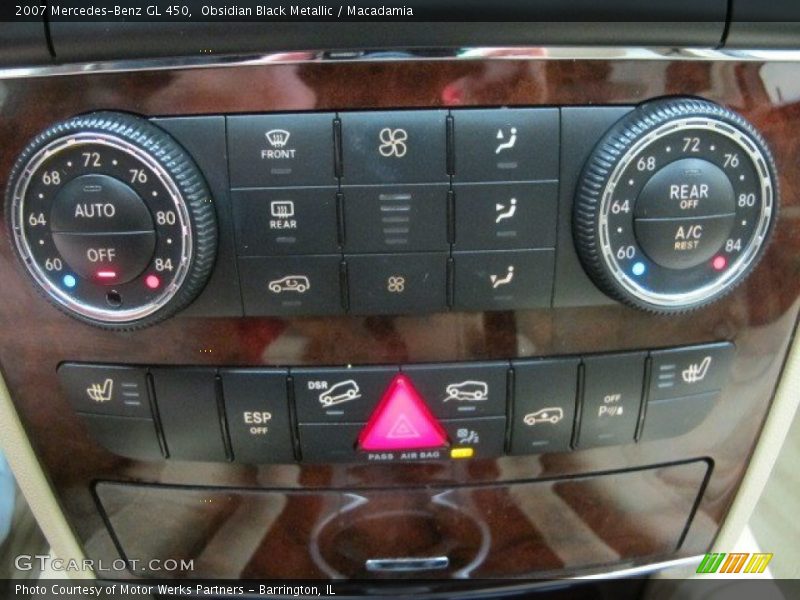 Obsidian Black Metallic / Macadamia 2007 Mercedes-Benz GL 450