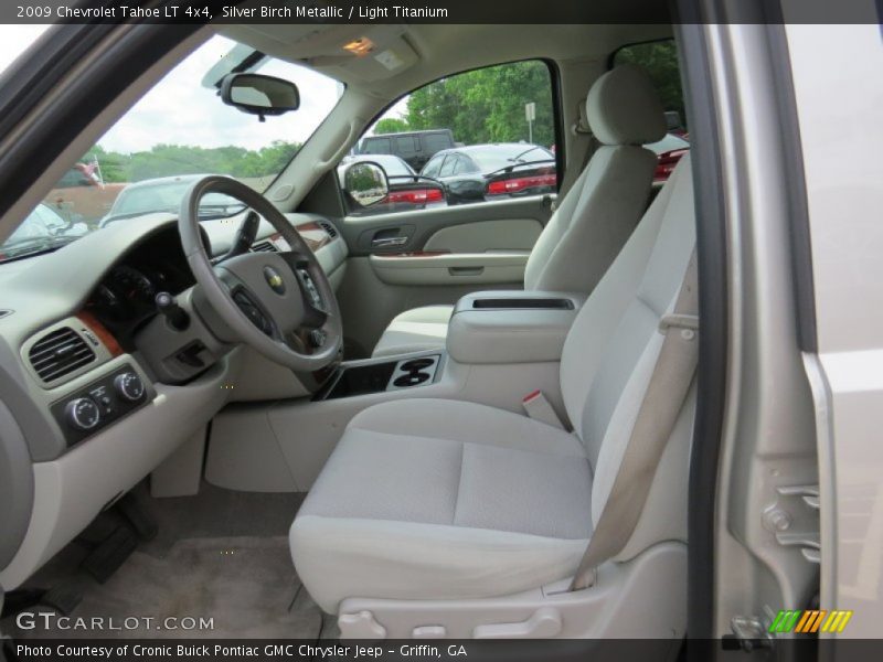 Silver Birch Metallic / Light Titanium 2009 Chevrolet Tahoe LT 4x4
