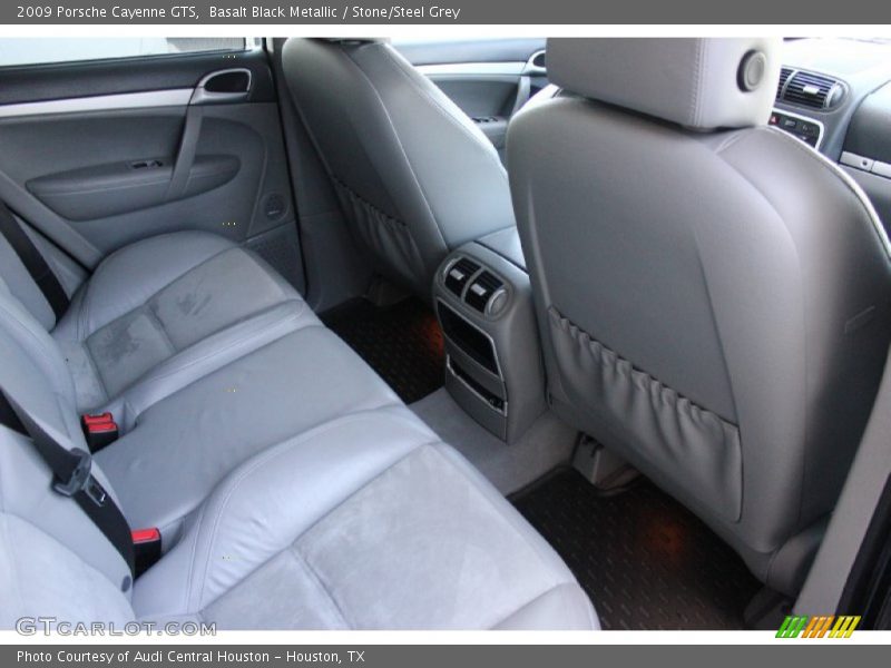 Basalt Black Metallic / Stone/Steel Grey 2009 Porsche Cayenne GTS
