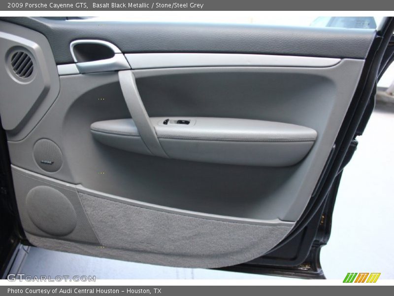 Basalt Black Metallic / Stone/Steel Grey 2009 Porsche Cayenne GTS