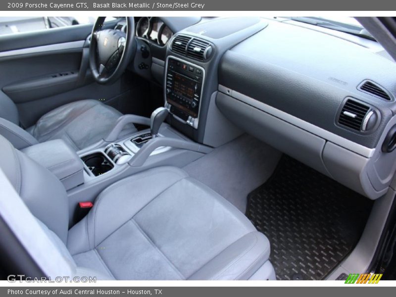 Basalt Black Metallic / Stone/Steel Grey 2009 Porsche Cayenne GTS
