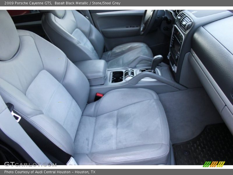 Basalt Black Metallic / Stone/Steel Grey 2009 Porsche Cayenne GTS