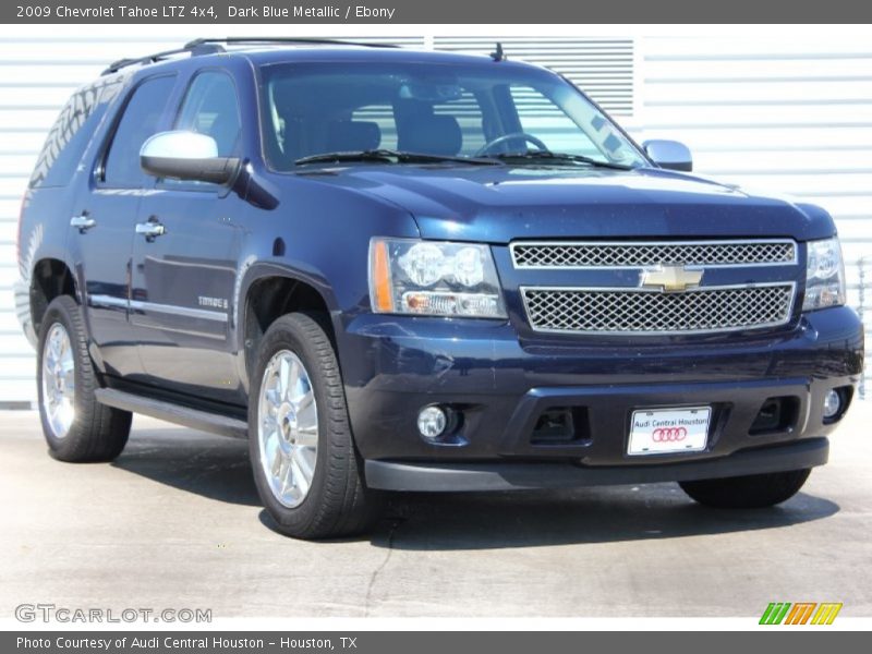 Dark Blue Metallic / Ebony 2009 Chevrolet Tahoe LTZ 4x4
