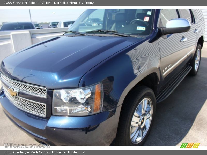 Dark Blue Metallic / Ebony 2009 Chevrolet Tahoe LTZ 4x4