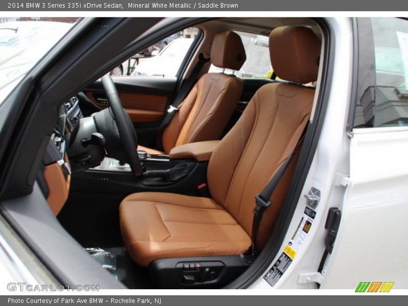 Front Seat of 2014 3 Series 335i xDrive Sedan